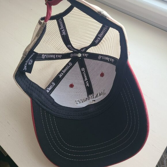 Jack Daniel’s Tennessee Fire Trucker Hat Mesh Snapback Cap Summit 2022 Whiskey - Picture 3 of 7
